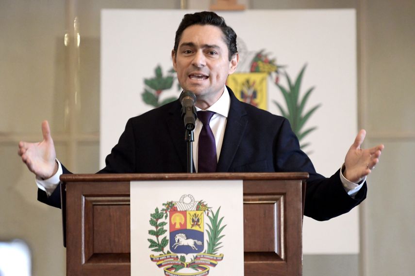 Carlos&nbsp;Vecchio, embajador de Venezuela ante el gobierno de los Estados Unidos.&nbsp;