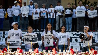 Familiares de los presos políticos en Venezuela exigen su liberación