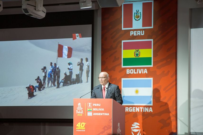 La presentación de la carrera se llevó a cabo en París con la participación de representantes de los tres países.