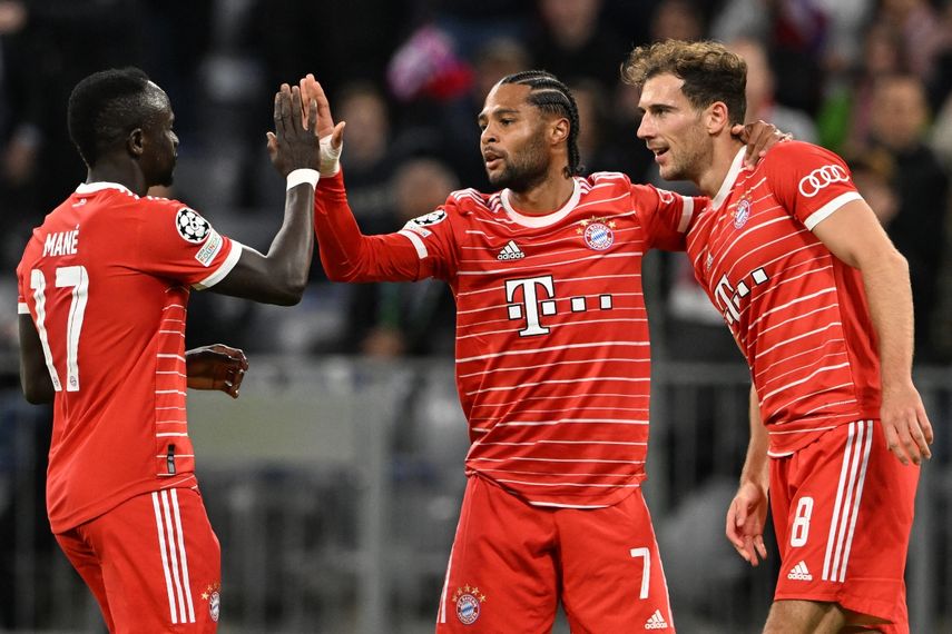 Sané (7, 51), Serge Gnabry (13), Sadio Mané (21) y Eric Maxim Choupo-Moting (59) fueron los autores de los tantos en una nueva goleada del club bávaro en Europa.&nbsp;
