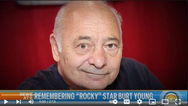 El actor Burt Young.