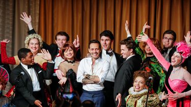 A su llegada al evento dijo a estar honrado y nervioso por el premio.