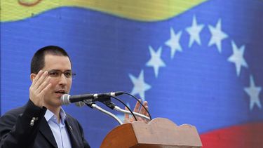 Jorge Arreaza, canciller del régimen de Nicolás Maduro.&nbsp;