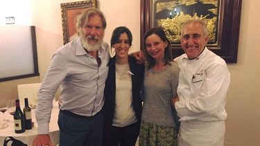 Harrison Ford y su esposa visitaron varios lugares de España. (CORTESÍA)