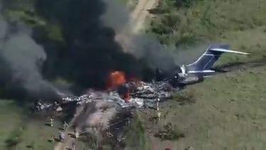 Según el Departamento de Seguridad Pública de Texas, la aeronave se dirigía a la ciudad de Boston