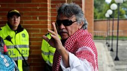 Jesús Santrich, uno de los líderes del partido FARC.&nbsp;