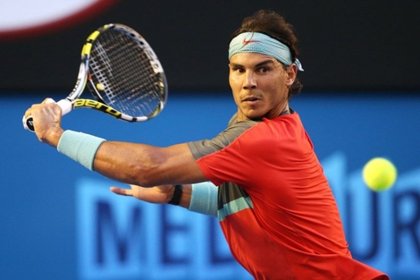 Nadal duró dos horas y siete minutos para sellar su pase a la siguiente ronda. (ARCHIVO)