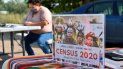 En esta fotografía del 26 de agosto de 2020 se muestra un letrero que promueve la participación de los indígenas norteamericanos en el censo de 2020, en Lodge Grass, Montana. En esta fotografía del 26 de agosto de 2020 se muestra un letrero que promueve la participación de los indígenas norteamericanos en el censo de 2020, en Lodge Grass, Montana.