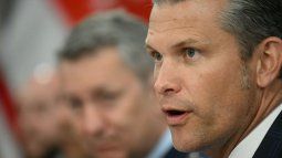 El jefe del Pentágono, Pete Hegseth.  El jefe del Pentágono, Pete Hegseth.
