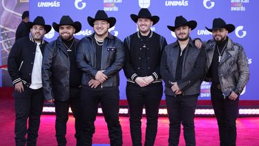 Grupo Frontera llega a los Latin American Music Awards el jueves 20 de abril de 2023 en la arena MGM Grand Garden en Las Vegas.