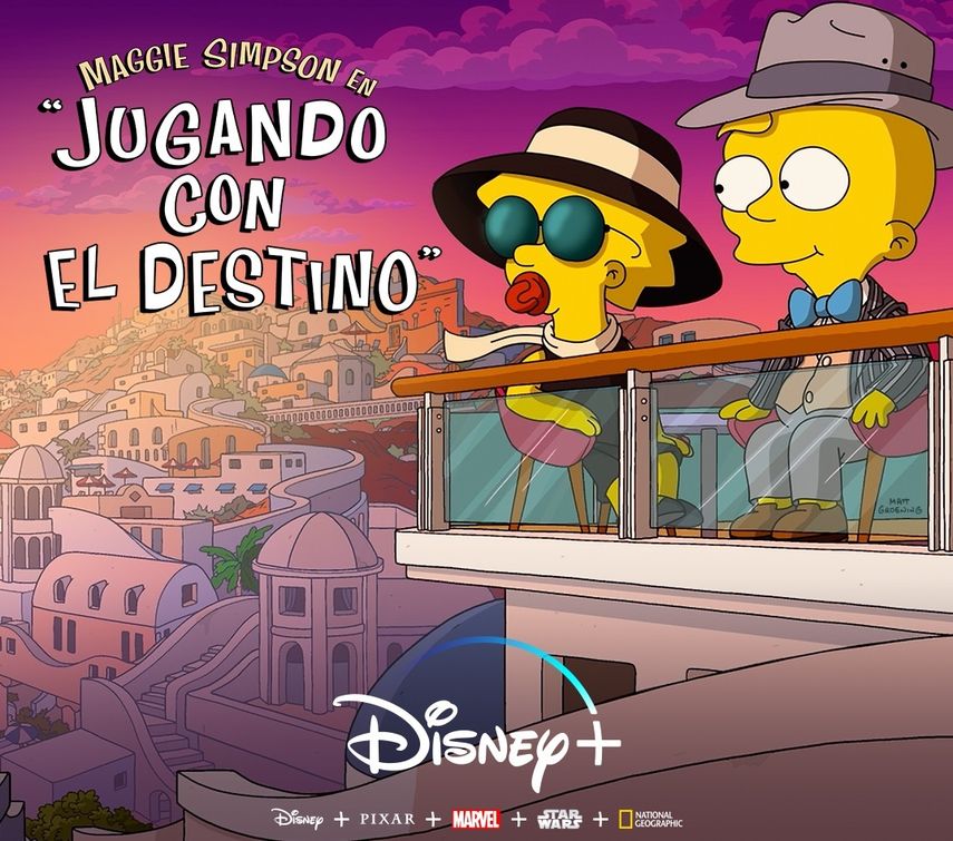 Maggie Simpson en Jugando con el Destino, de Disney+.&nbsp;