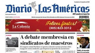 portada digital del viernes 30 de diciembre de 2022 al jueves 5 de enero de 2023