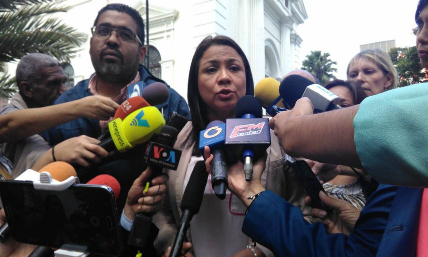 Dennis Fernández, segunda vicepresidenta del Parlamento venezolano.