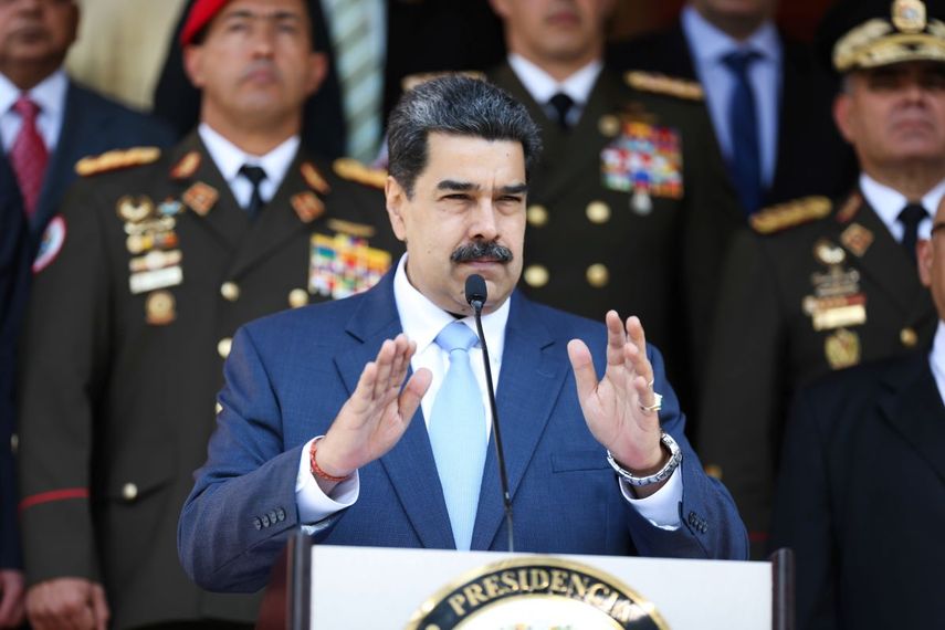 El dictador de Venezuela Nicol&aacute;s Maduro.&nbsp;