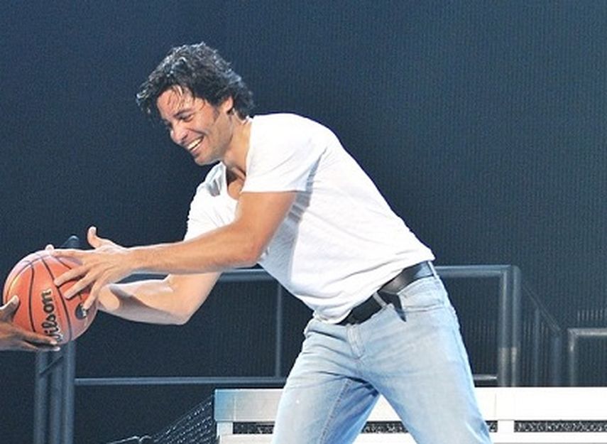 El cantante Chayanne en uno de sus conciertos. (INSTAGRAM)