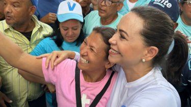 La opositora venezolana, María Corina Machado.