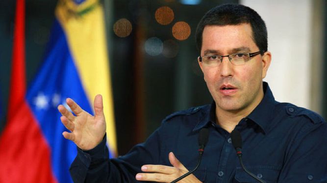 Jorge Arreaza, canciller de Venezuela.