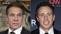 En esta combinación de fotos aparecen el entonces gobernador de Nueva York, izquierda, en una conferencia de prensa en Albany, el 3 de diciembre de 2020; y su hermano Chris Cuomo, presentador de noticias de CNN, en una ceremonia en NY, el 9 de diciembre de 2018. CNN dijo el 30 de noviembre de 2021 que ha suspendido a Chris Cuomo por tiempo indeterminado al conocerse detalles de cómo ayudó a su hermano cuando estaba acusado de acoso sexual. En esta combinación de fotos aparecen el entonces gobernador de Nueva York, izquierda, en una conferencia de prensa en Albany, el 3 de diciembre de 2020; y su hermano Chris Cuomo, presentador de noticias de CNN, en una ceremonia en NY, el 9 de diciembre de 2018. CNN dijo el 30 de noviembre de 2021 que ha suspendido a Chris Cuomo por tiempo indeterminado al conocerse detalles de cómo ayudó a su hermano cuando estaba acusado de acoso sexual.