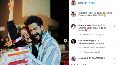 Camilo y Evaluna.