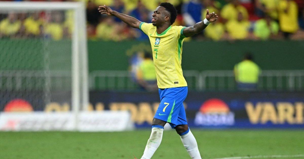 “El gol es un poco de alivio”, dice Vinicius tras triunfo agónico de Brasil