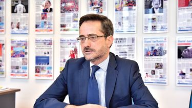 El máximo representante de la diplomacia española en Florida, Georgia y Carolina del Sur, Cándido Creis, visitó la redacción de DIARIO LAS AMÉRICAS. (ÁLVARO MATA)