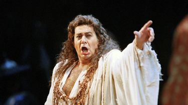 En esta foto del 5 de noviembre de 1994, Plácido Domingo en una  producción de Herodiade de la Ópera de San Francisco, en San  Francisco.&nbsp;