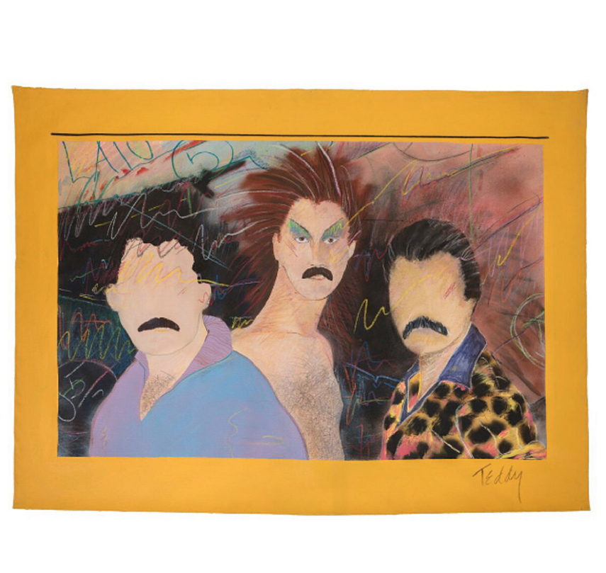 Obra del artista Teddy Sandoval.