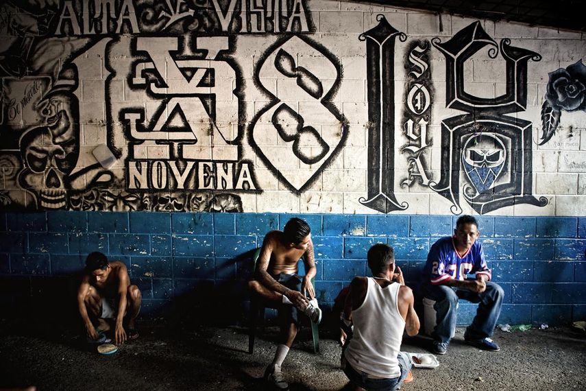 Cárcel de El Salvador.