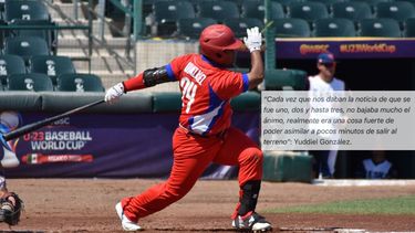 El cubano Yudiel González fue uno de los jugadores que decidió no escaparse del equipo en México junto con los otros 12 peloteros que si pudieron