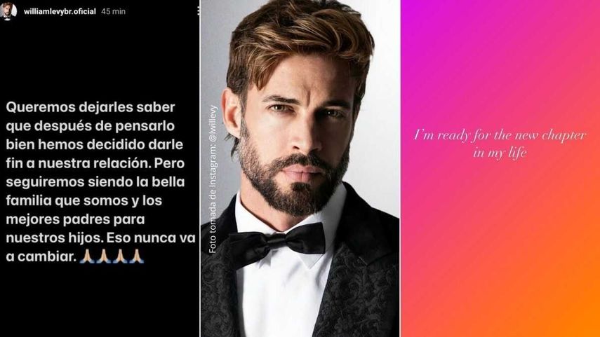 Captura de pantalla del Instagram del actor cubano William Levy&nbsp;
