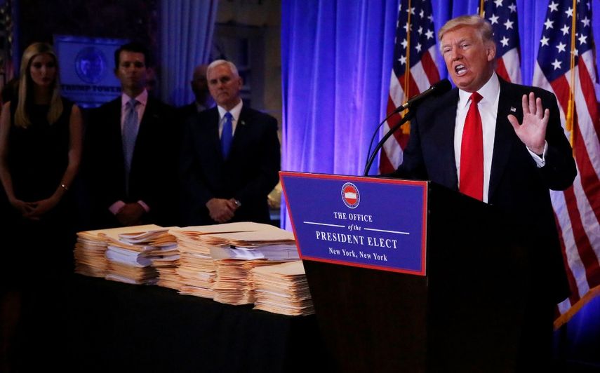 Trump ganó las elecciones presidenciales del pasado 8 de noviembre debido al sistema del Colegio Electoral.