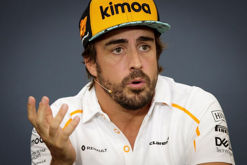 Alonso se mostró complacido con el entusiasmo de los fanáticos mexicanos que este viernes registraron una buena entrada en las tribunas del autódromo