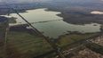 Vista aérea de la laguna Tlahuac-Xico, en la Ciudad de México a 1 de junio de 2021. &nbsp;
