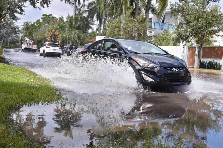 Ciudades como Miami Beach están experimentando el incremento en el nivel del mar, con inundaciones en sus calles. &nbsp;