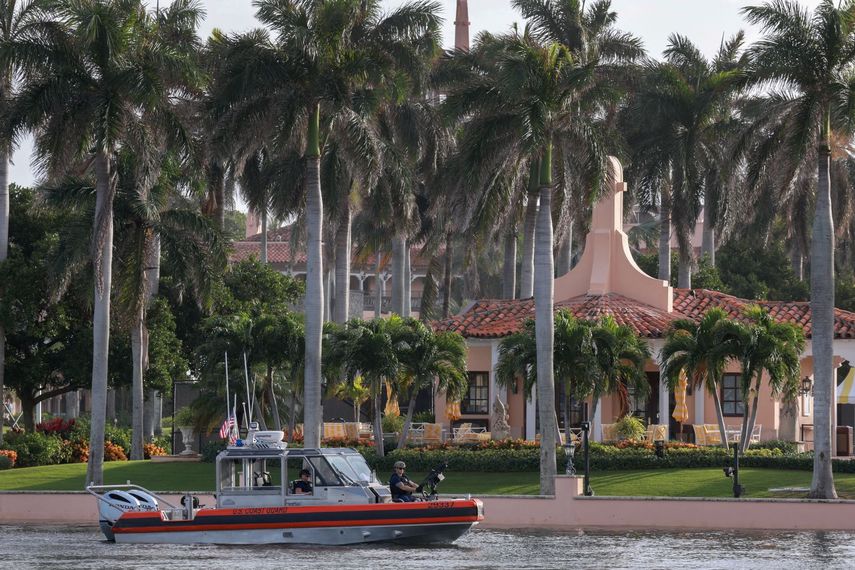 Imagen de la residencia de Mar-a-Lago, del presidente Donald J. Trump.