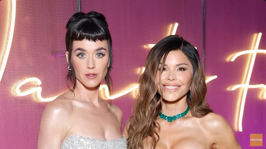 La cantante Katy Perry y la periodista Lauren Sánchez.&nbsp;