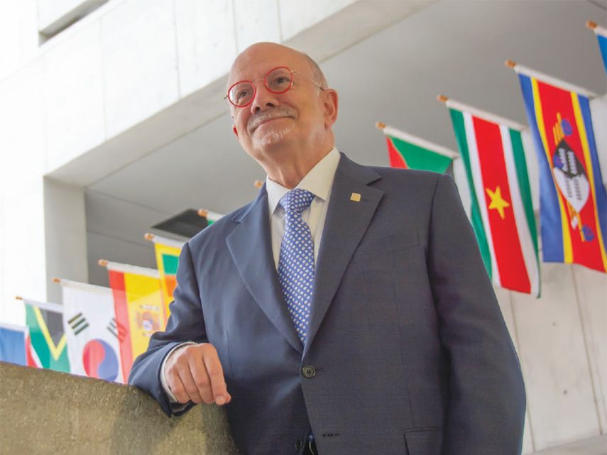 El presidente em&eacute;rito de Miami Dade College, Eduardo Padr&oacute;n, doctor en Econom&iacute;a.&nbsp;