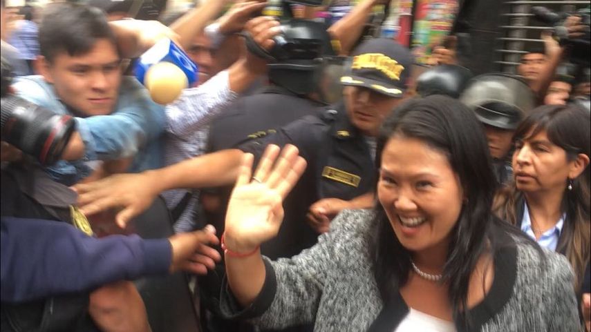 Keiko Fujimori declara ante fiscalía peruana por el caso Odebrecht