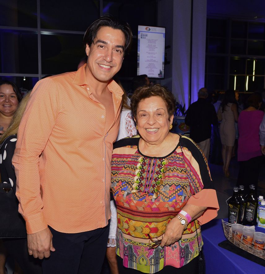 Andrés Asion y Donna Shalala.