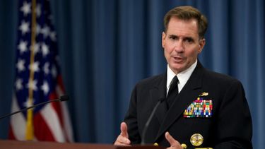 John Kirby, portavoz del Pentágono