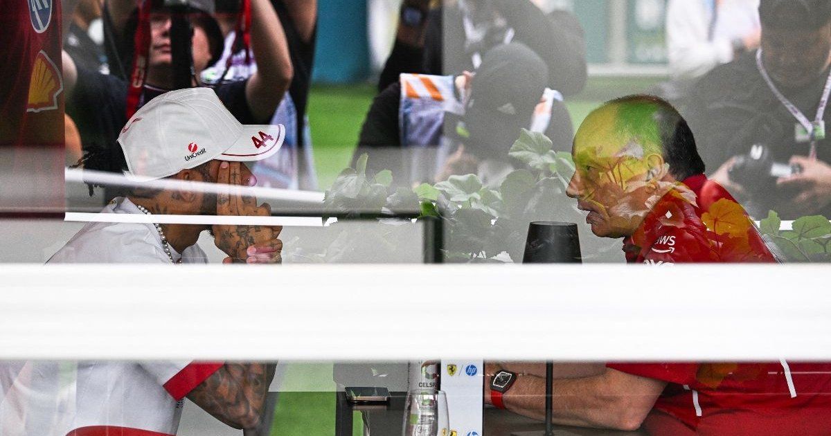 En Ferrari buscan apaciguar las criticas de Lewis Hamilton en el GP de Miami