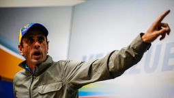 Henrique Capriles Radonski, líder opositor venezolano.