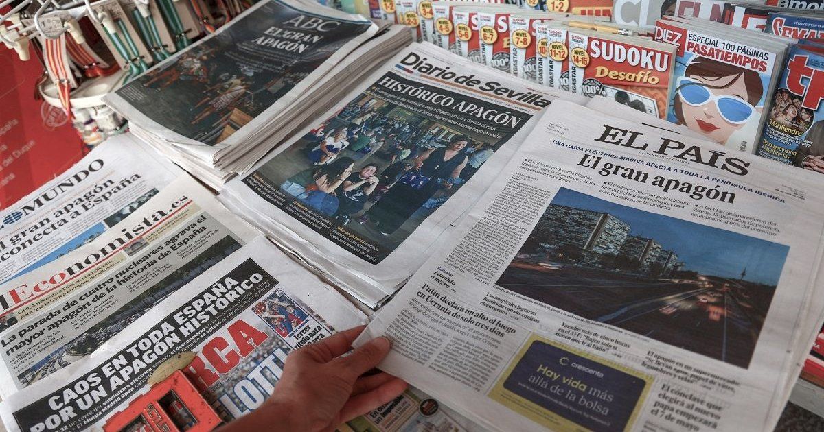 El Gobierno y la Justicia de España investigarán circunstancias del apagón