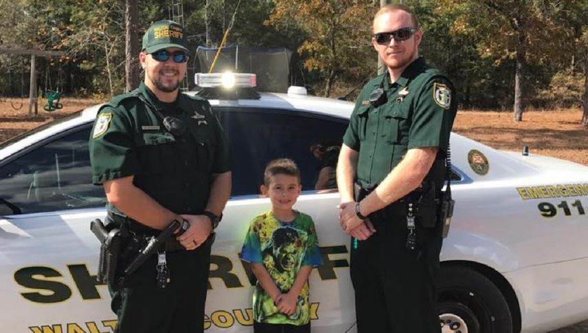 El pequeño Billy recibió la visita especial de los Damon Byrd y Aaron Ethridge