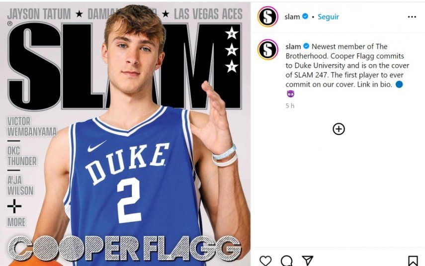 Cooper Flagg sorprende al mundo del baloncesto al anunciar su elección de representar a Duke y listo para el Draft de NBA Cooper Flagg sorprende al mundo del baloncesto al anunciar su elección de representar a Duke y listo para el Draft de NBA