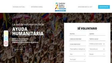 Efe constató este martes que el bloqueo de Cantv a la página www.voluntariosxvenezuela.com ha sido de forma intermitente.