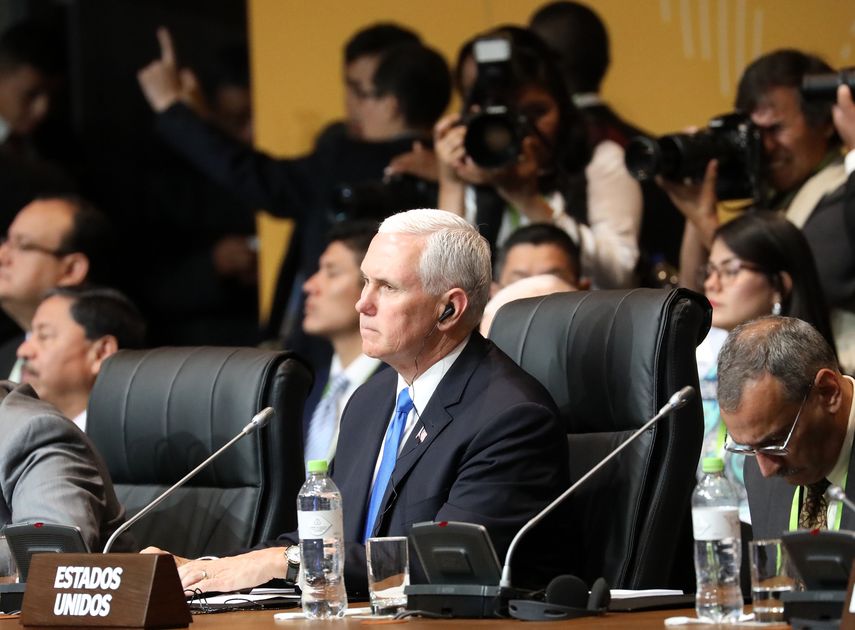 Mike Pence, vicepresidente de los Estados Unidos&nbsp;