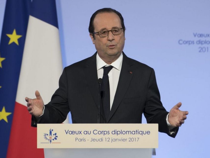 François Hollande, mandatario francés.