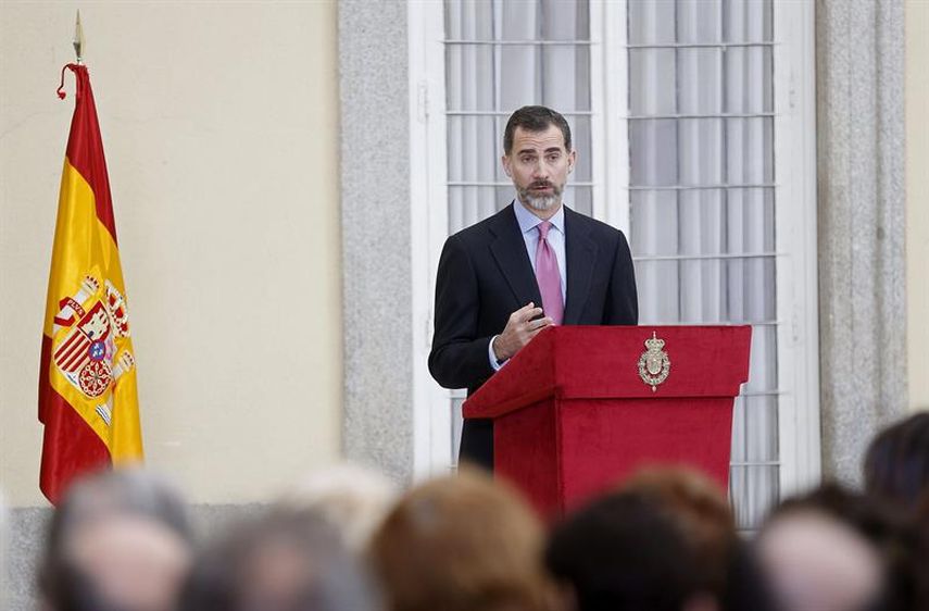 El rey y jefe de Estado distribuye libremente su sueldo, de acuerdo con lo establecido en la Constitución española. (EFE) 