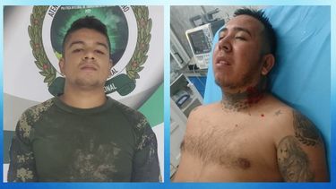 La Policía de la ciudad colombiana de Cúcuta publicó en su cuenta de Twitter las fotos de&nbsp;Gerson Gregorio Rosario Aquino, alias Torombolo (izq.) y&nbsp;Jhon Jairo Durán Contreras, alias El costeño.